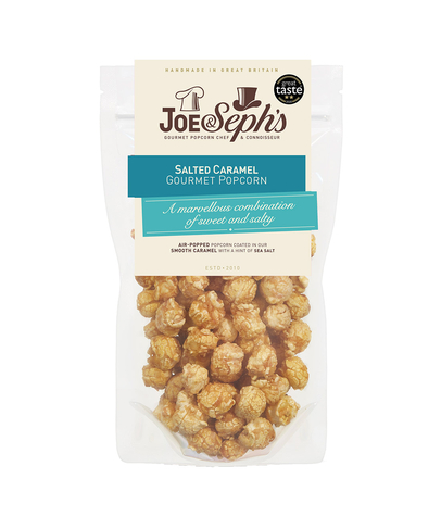 Joe & Seph's 75g Salted Caramel Popcorn Pouch