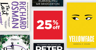 25% off paperbacks