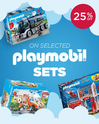 25% off Selected Playmobil Sets