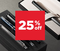 25% off premium & gift pens