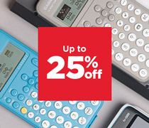 Up to 25% off Casio