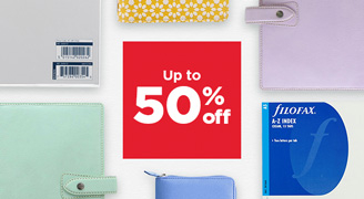 Up to 50% Off Filofax