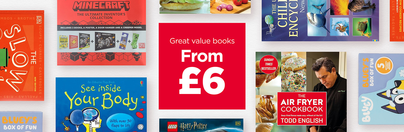 Great Value Books From £6
