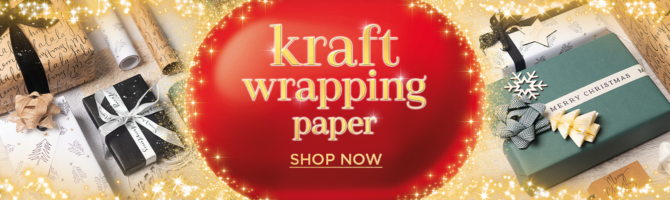 Kraft Christmas Wrapping Paper