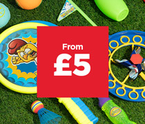 Outdoor toys from £5