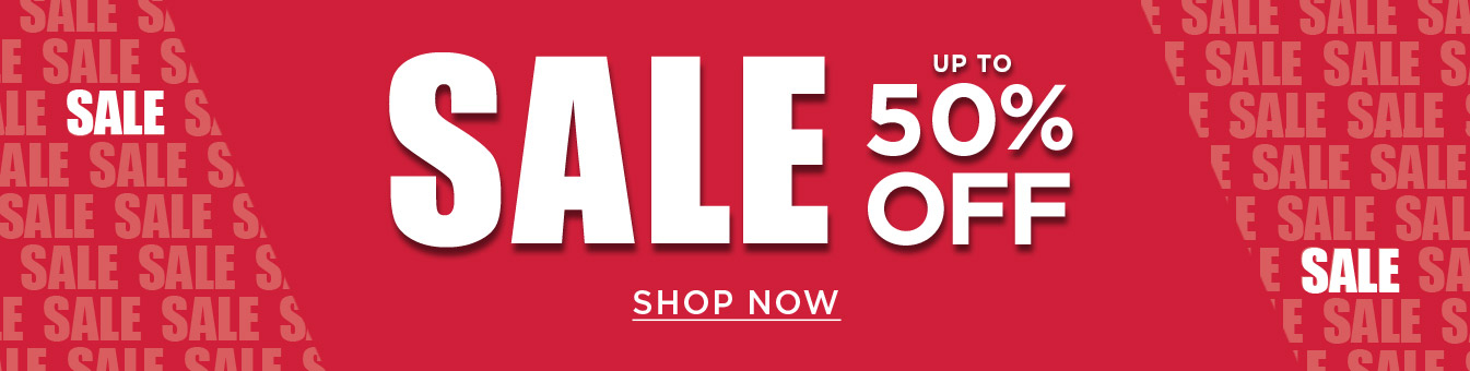 Up to 50% off Sale