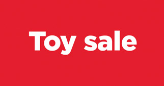 Up to 70% off toy sale