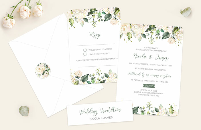 Wedding Stationery by dotty about paper