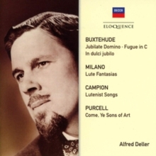 Buxtehude: Jubilate Domino/Fugue in C/Milano: Lute Fantasias/...