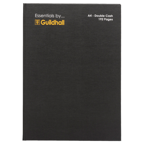 Guildhall Essential A4 Double Entry Cash Book