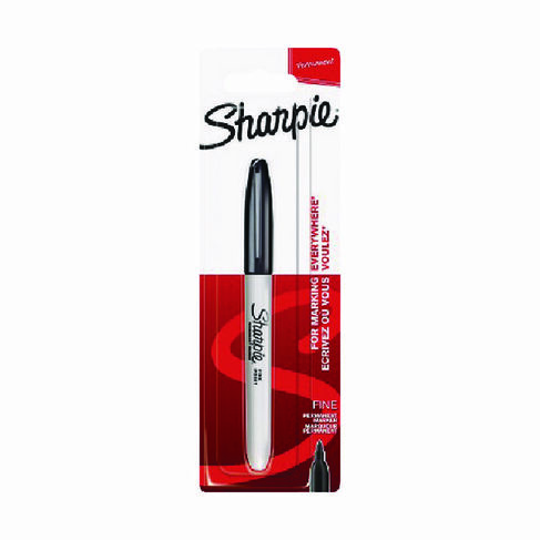 Sharpie Black Permanent Marker Fine (12 Pack) 1985857
