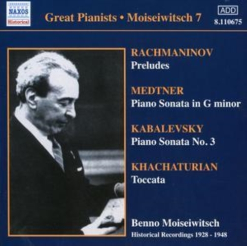 Great Pianists - Moiseiwitsch 7