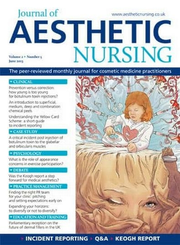 Journal of Aesthetic Nursing- digital only