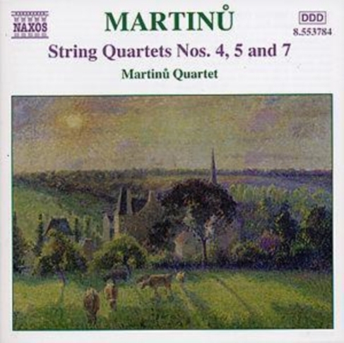 String Quartets Nos. 4, 5 and 7 (Martinu Quartet)