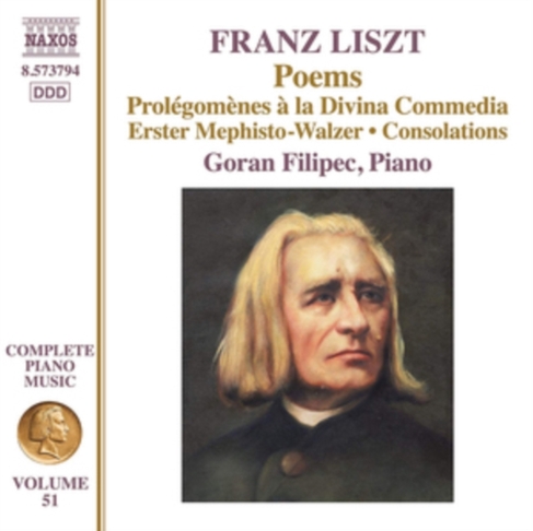 Franz Liszt: Poems/Prolegomenes a La Divina Commedia