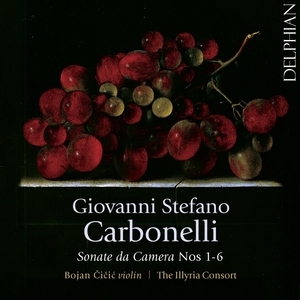 Giovanni Stefano Carbonelli: Sonate Da Camera Nos. 1-6