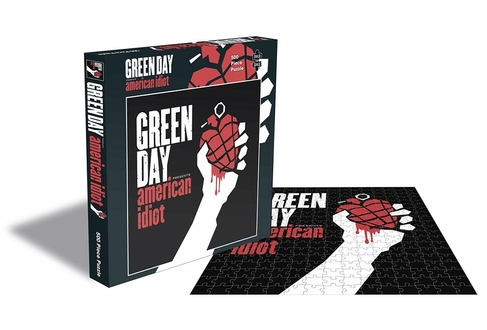 Rock Saws Green Day: American Idiot (500 Piece Jigsaw Puzzle)