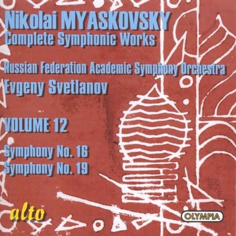 Symphonies Nos. 16 and 19