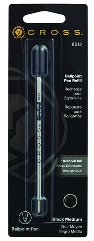 Cross Classic Medium Ballpoint Black Pen Refill
