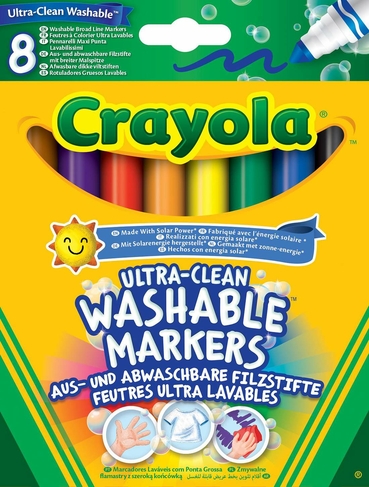 Crayola Washable Markers (Pack of 8)
