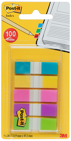 Post-it Index Sticky Notes (Pack of 100)
