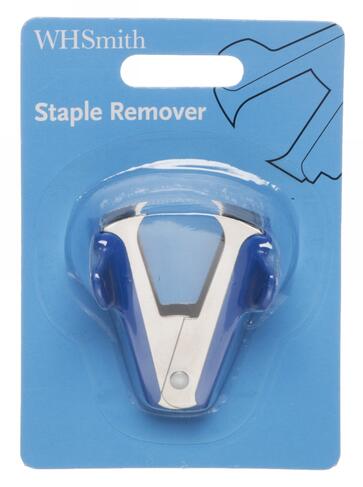 WHSmith Blue Staple Remover