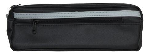 WHSmith Black and Grey Pencil Case
