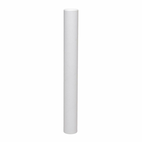 White Postal Tube 45cm x 5cm