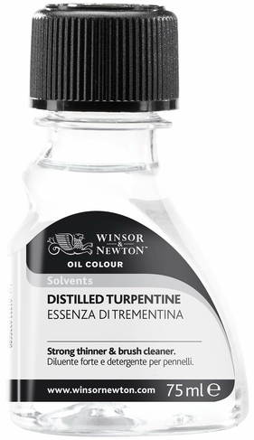 Winsor & Newton Oil Additive 75ml Distilled Turpentine