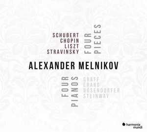 Alexander Melnikov: Four Pieces - Four Pianos