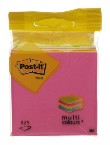 Post-it Notes Neon Cube Pad