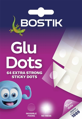 Bostik Extra Strong Glu Dots (64 Pack)