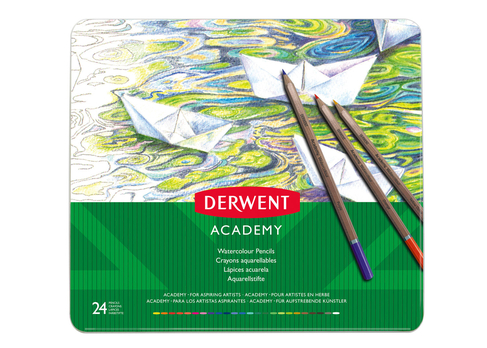 Derwent Academy Watercolour Pencils (Pack of 24)