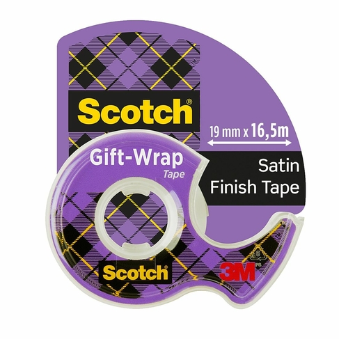 Scotch Satin Finish GiftWrap Tape 16.5 m