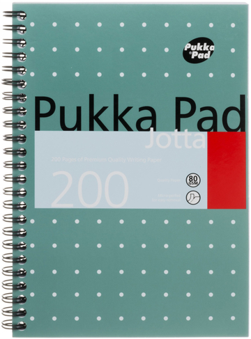 Pukka Pad Metallic A5 Wide Ruled Notebook