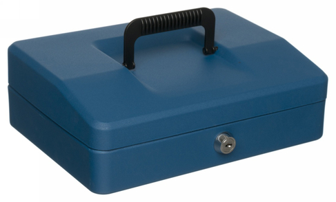 WHSmith Blue 10 inch Cash Box