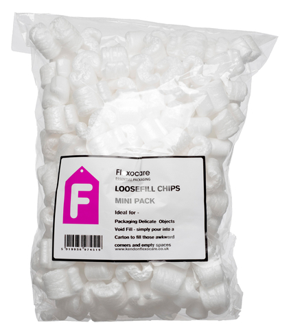 Flexocare Polystyrene Loose Fill Chips 32g
