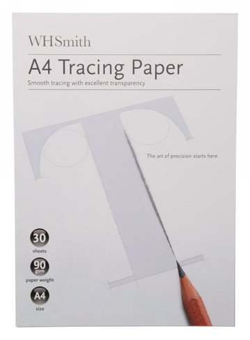 WHSmith A4 Tracing Paper 30 Sheets
