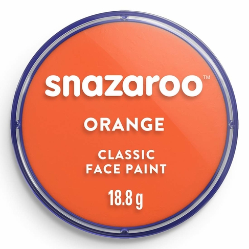 Snazaroo Classic Face Paint Orange 18ml