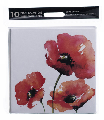 WHSmith Pretty Floral Notecards (Pack of 10)
