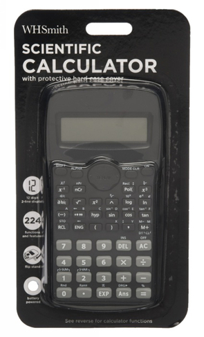 WHSmith Scientific Calculator Black