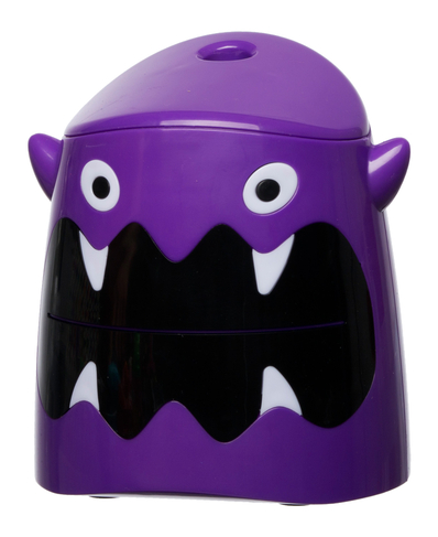 WHSmith Purple Battery Operated Monster Pencil Sharpener