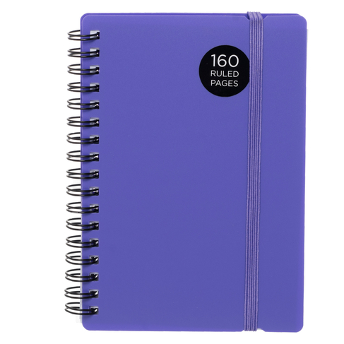 WHSmith Purple A6 Notebook