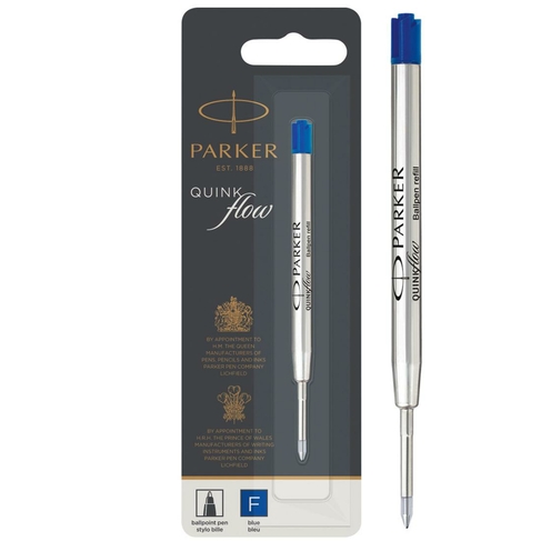 Parker Jotter Originals Gel Pen Refills, Smooth Blue Gel Ink Refills, Medium (0.7mm) (Pack of 2)
