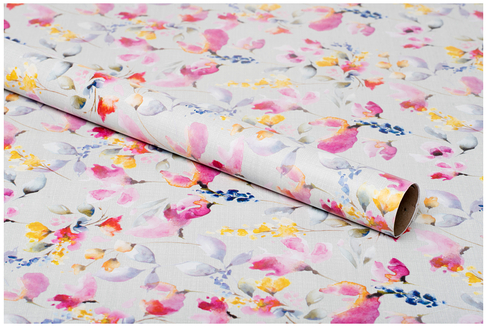 WHSmith Fleur Wrapping Paper 2m (1 Roll )