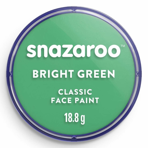 Snazaroo Classic Face Paint Bright Green 18ml