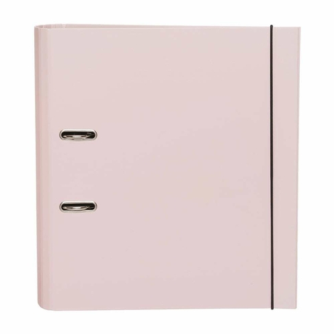 WHSmith Pastel Pink Rollbound A4 Lever Arch File