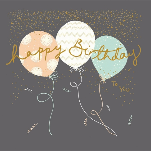 Woodmansterne Peach & Prosecco Wonderful Day Birthday Card