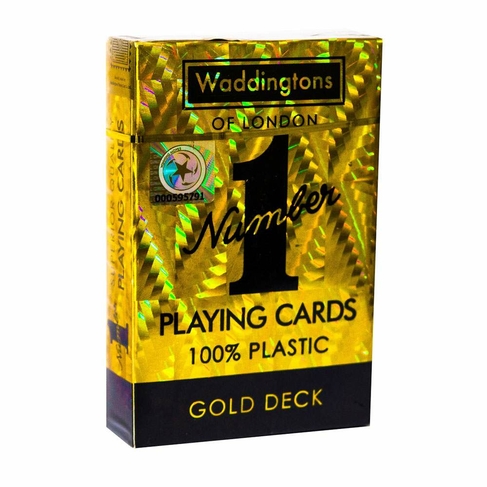 GOLD Waddington Playing Cards