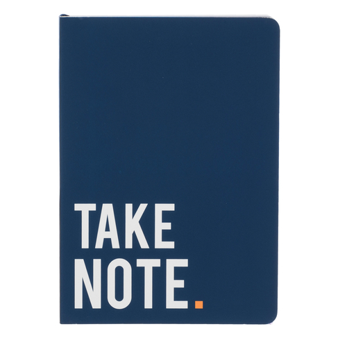 WHSmith Navy Take Note A5 Notebook